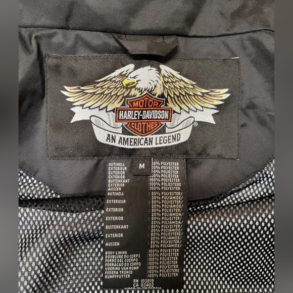 Harley Davidson Women's Motorcycle Jacket - Picture 2 of 5